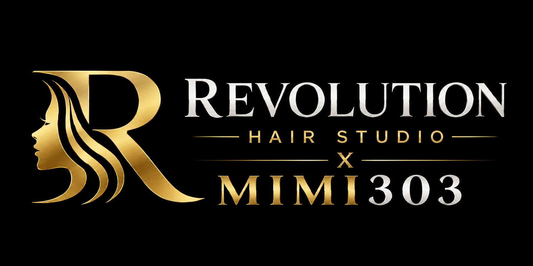Revolution Hair Studio X MIMI303 Logo